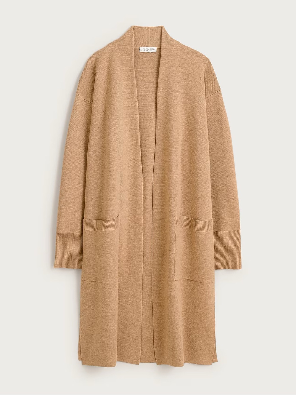 J. Crew Long Sweater Blazer with Side Slits